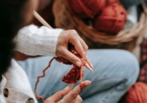 Knitting saved my lif